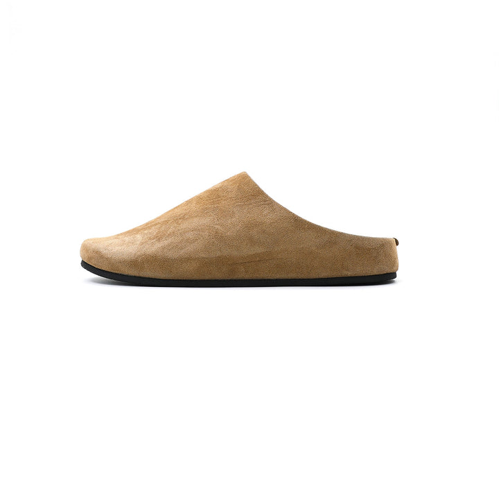 Suede Closed-Toe Slip-On Casual Shoes