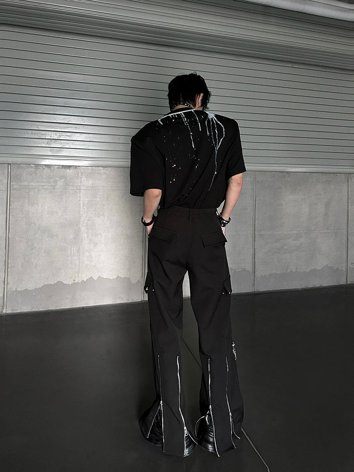 Loose Straight Cargo Streetwear Pants