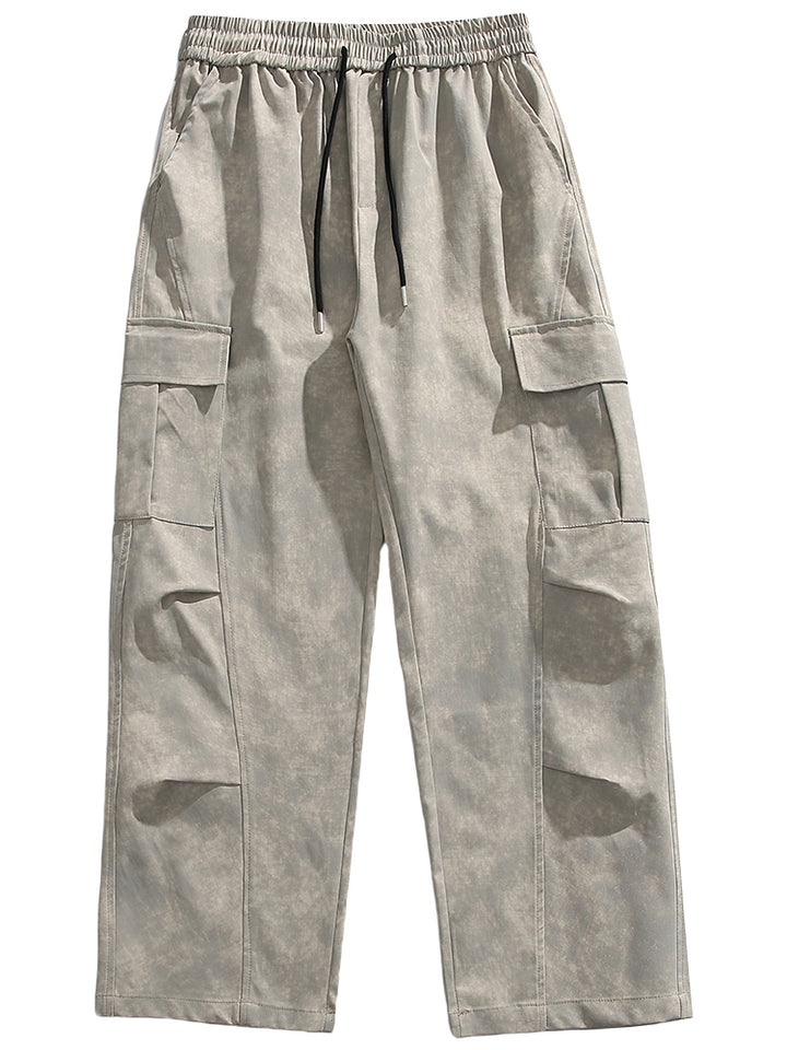 Paratrooper Multi-pocket Wide-leg Pants