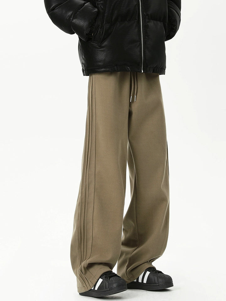 Pleated Track Pants