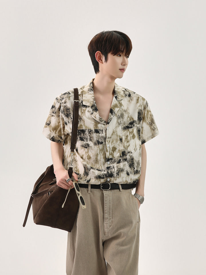 Tie-Dye Losse Casual Shirt