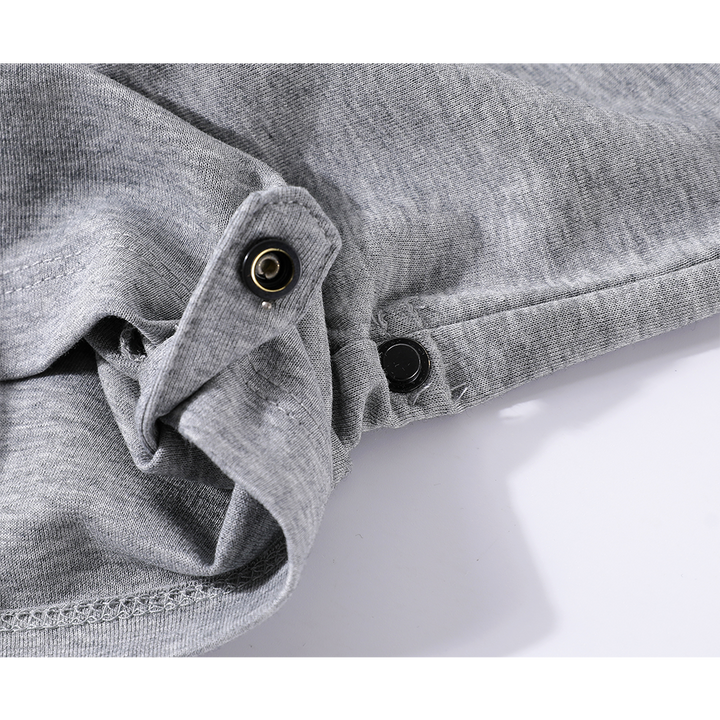 Short Sleeve With Pendant Turtleneck Top