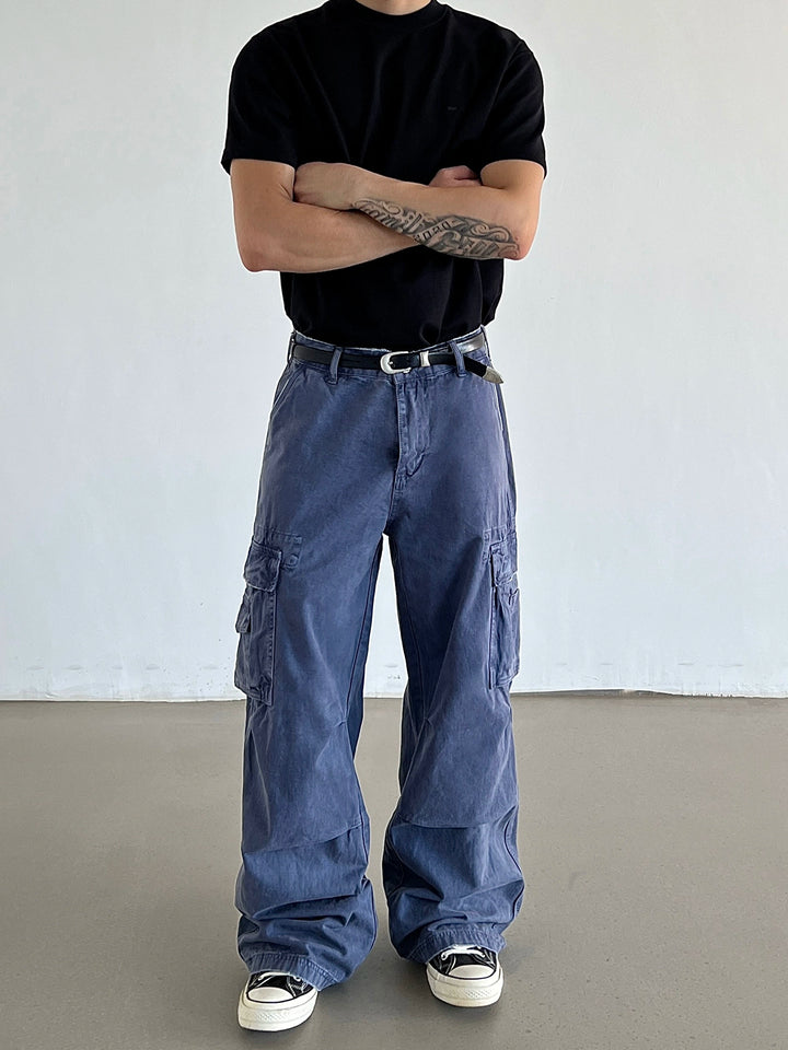 Loose Fit Multi-Pocket Cargo Pants
