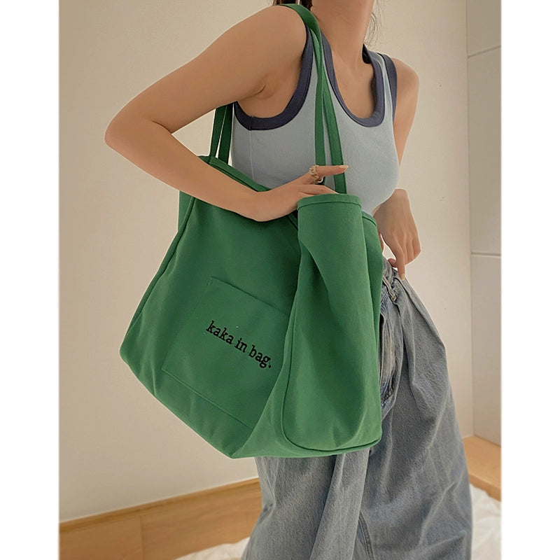 Canvas Large Capacity Versatile Tote Bag