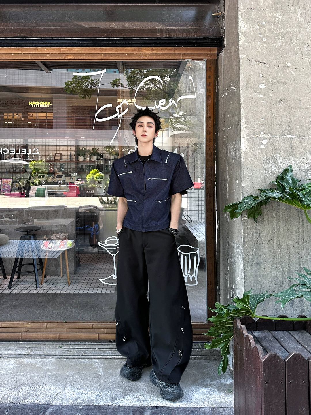 Loose Straight Fit Casual Street Pants