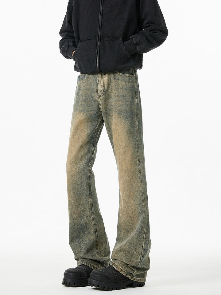 Retro Flared Løse Fit Jeans