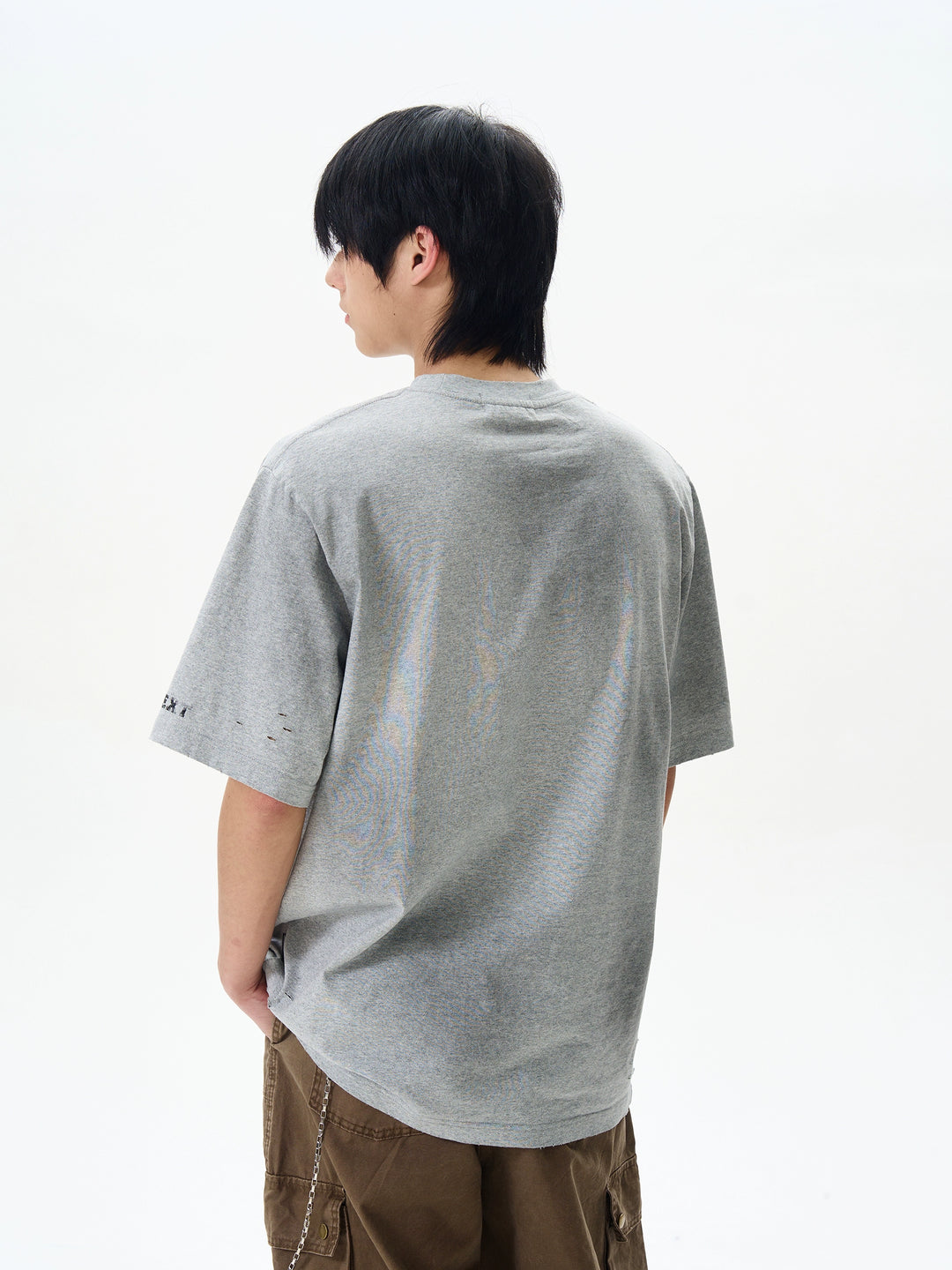 Ripped Graphic Short Sleeve T-Shirt