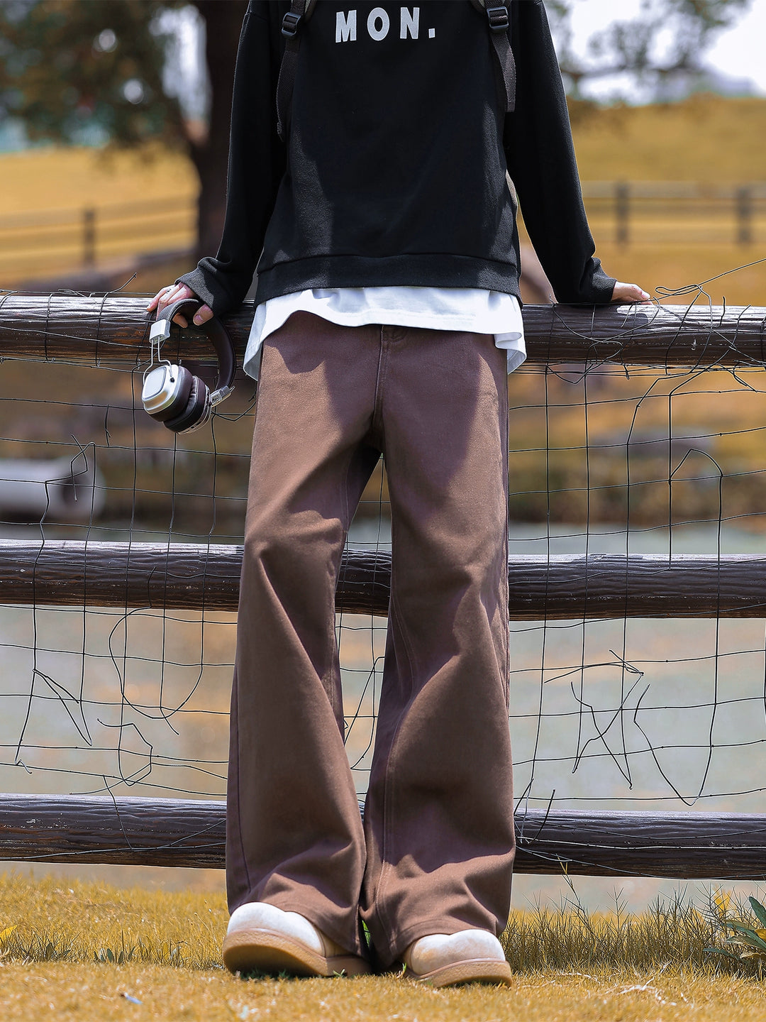 Straight Casual Denim Pants