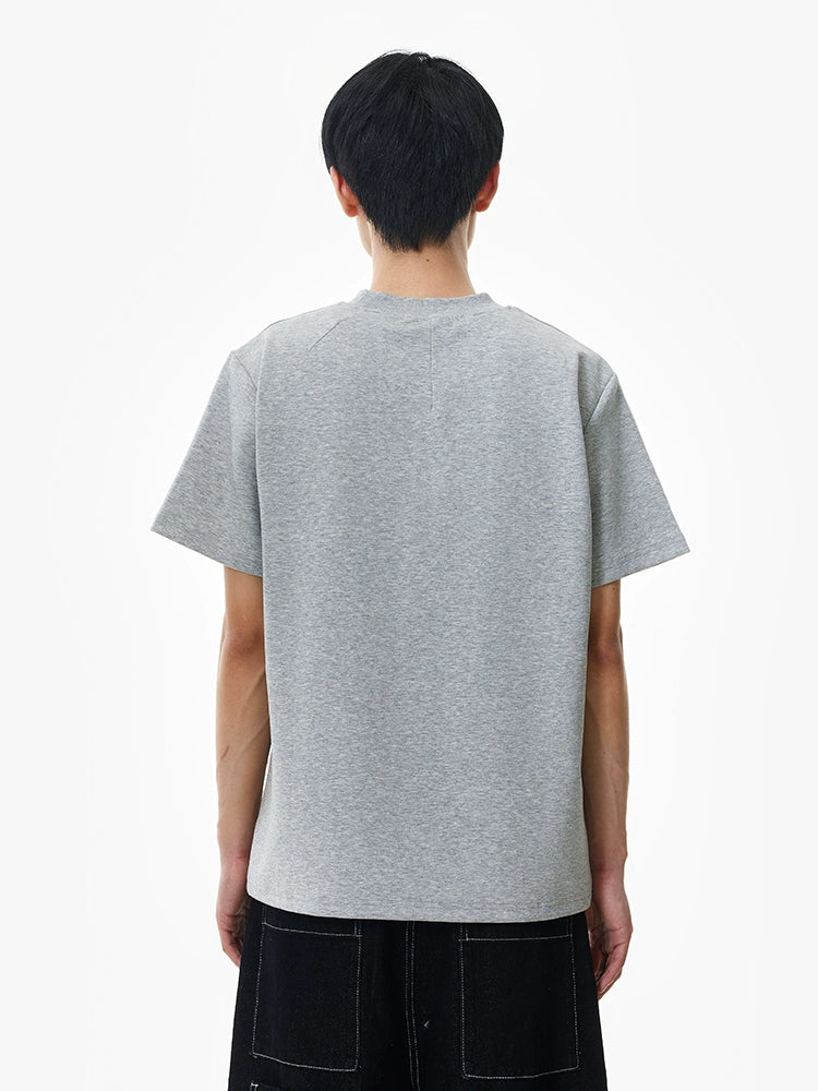 Basic Solid Color T-shirt