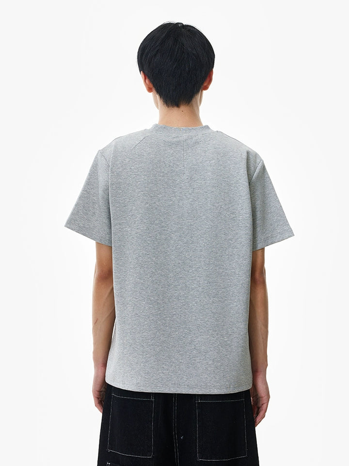 Basic Solid Color T-shirt