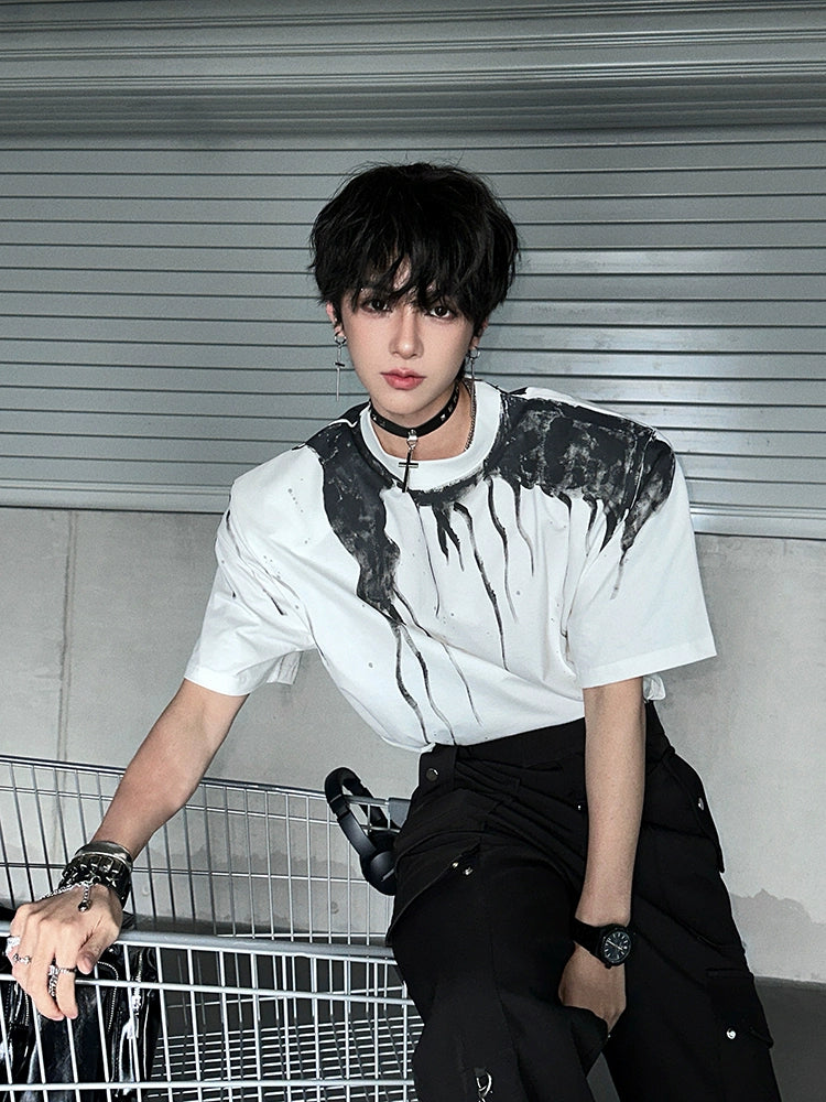 Loose Fit Streetwear Short Sleeve Pullover