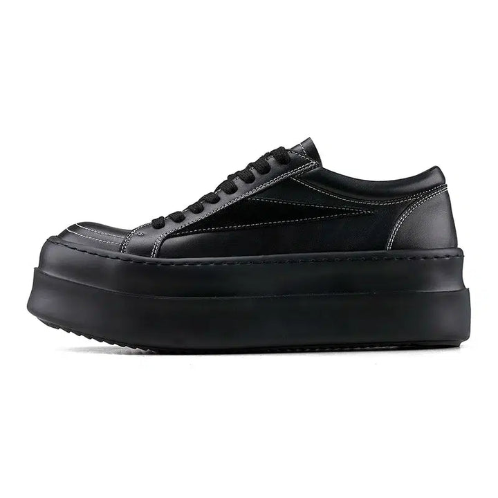 Leather Inverted Sneakers
