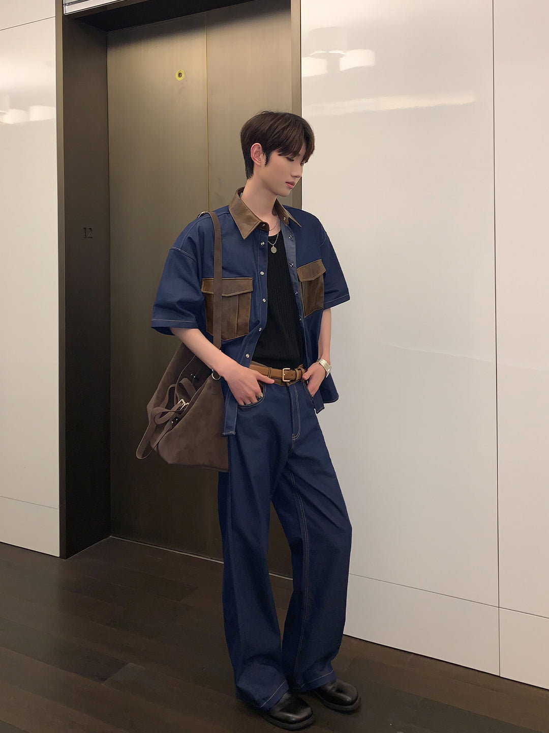 Denim Shirt and Pants