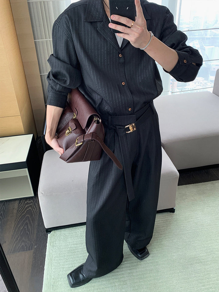 Textured Korean Suit