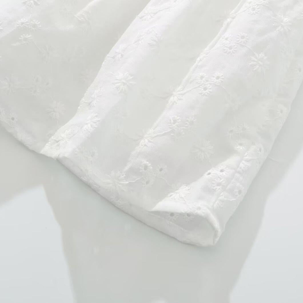 Sleeveless Ruffled Lace Sundress