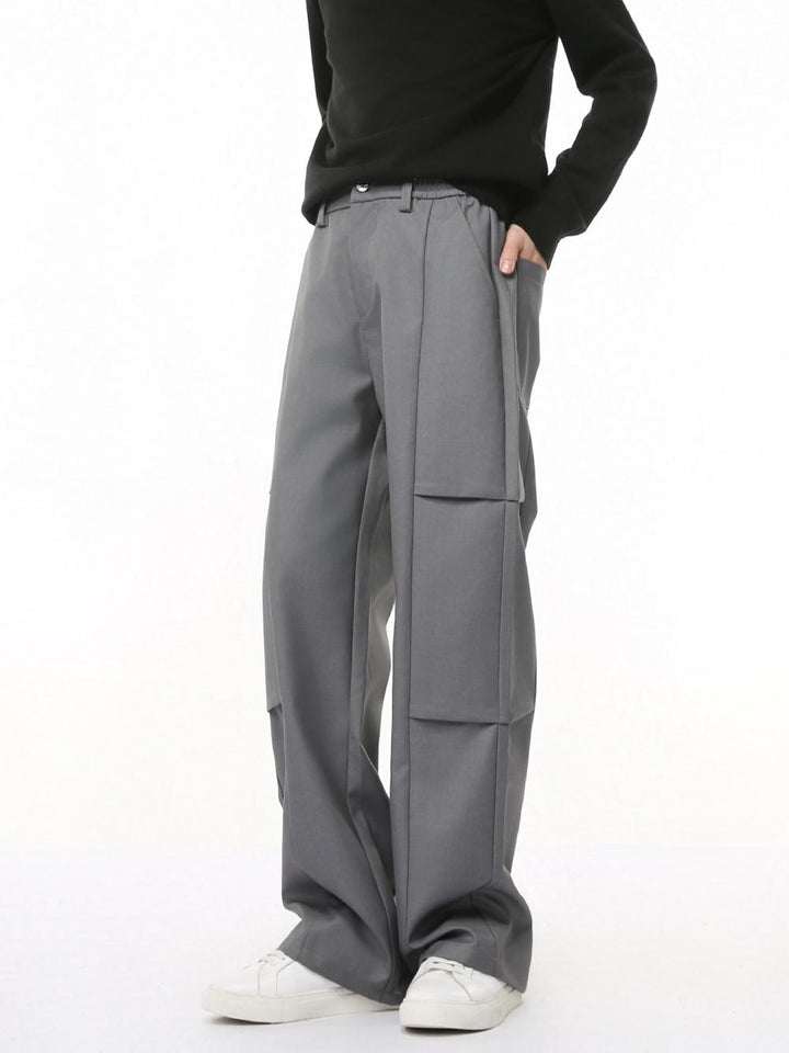 Relaxed Fit Straight-leg Trousers