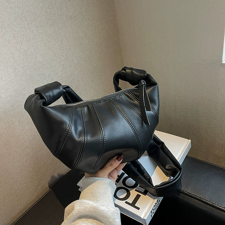 Dumpling Crescent Crossbody Shoulder Bag