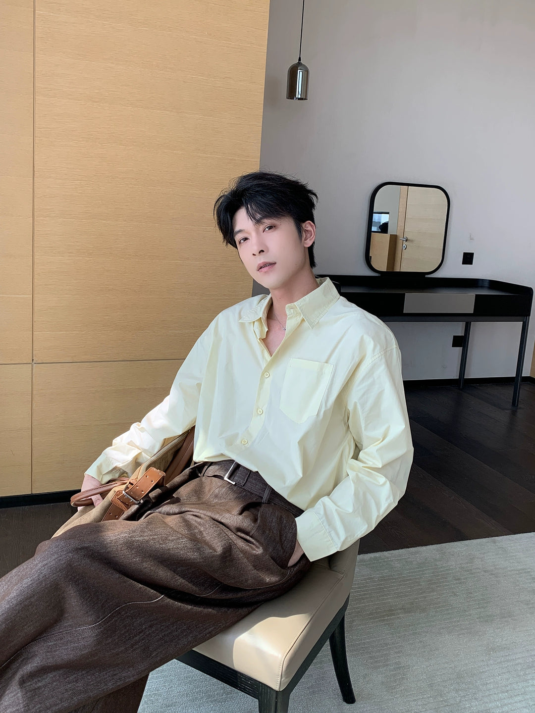 Pure Cotton Long Sleeve Shirt