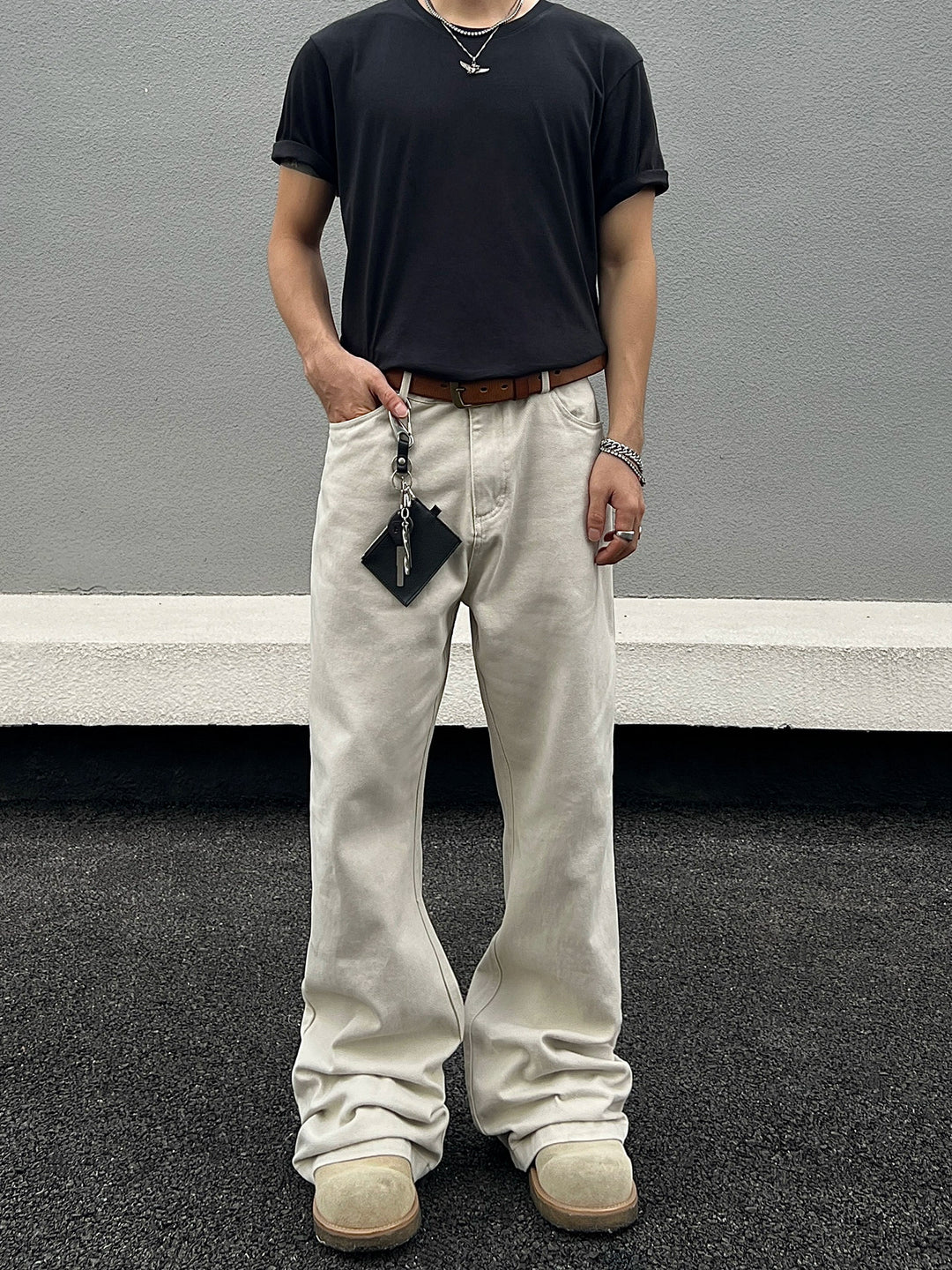 Straight Leg Slim Fit Jeans