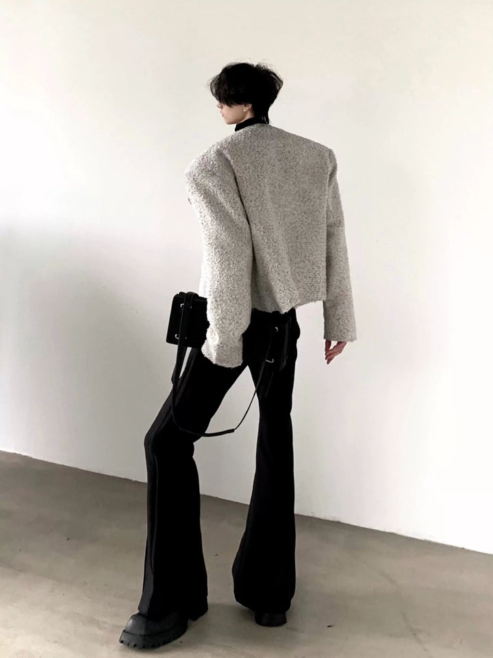 Flared Slim-Fit Flared Pants