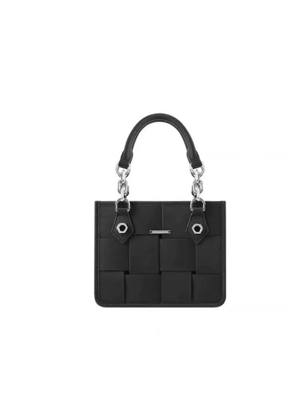 Woven Square Crossbody Bag
