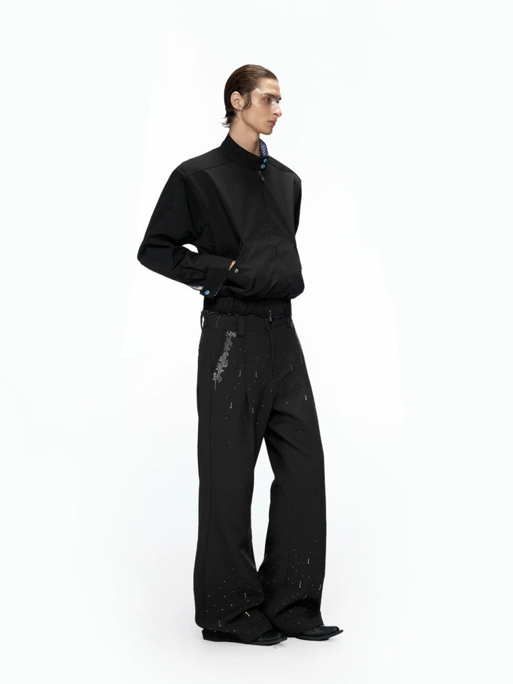 Straight Leg Flared Pants