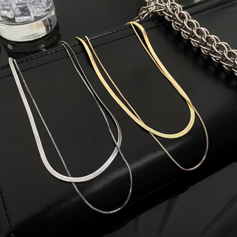 Basic Necklace Two Piece Set