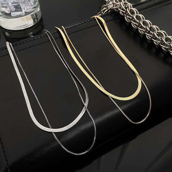 Basic Necklace Two Piece Set