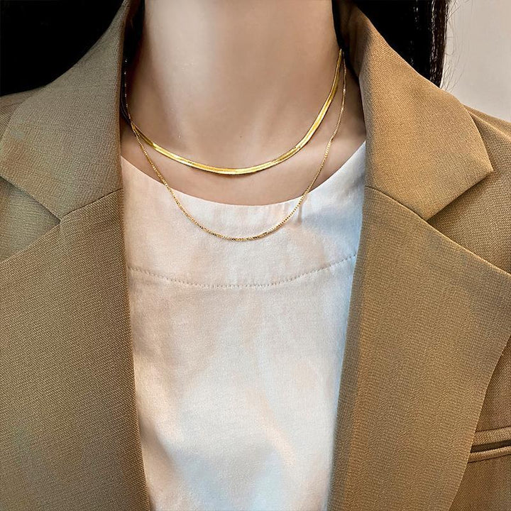 Basic Necklace Two Piece Set