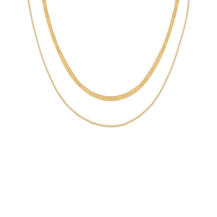 Basic Necklace Two Piece Set