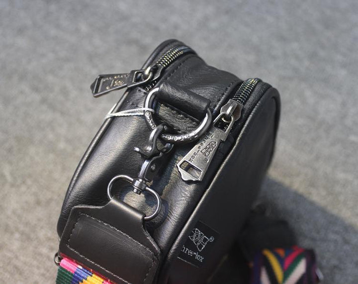 Color Shoulder Strap Messenger Bag