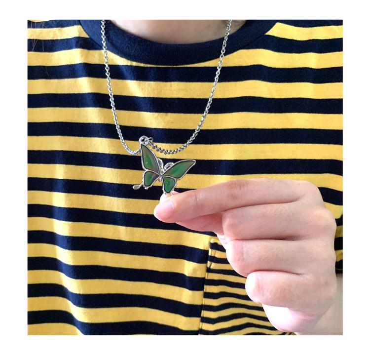 Color-Changing Butterfly Necklace