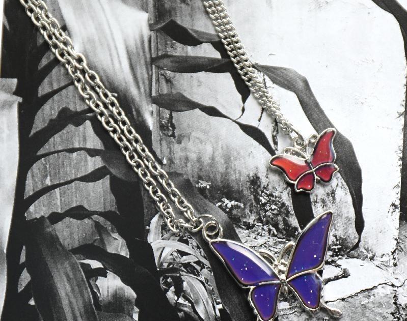 Color-Changing Butterfly Necklace