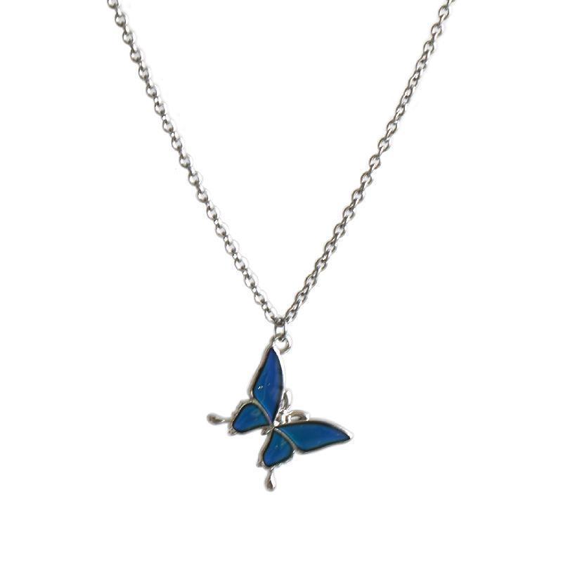 Color-Changing Butterfly Necklace