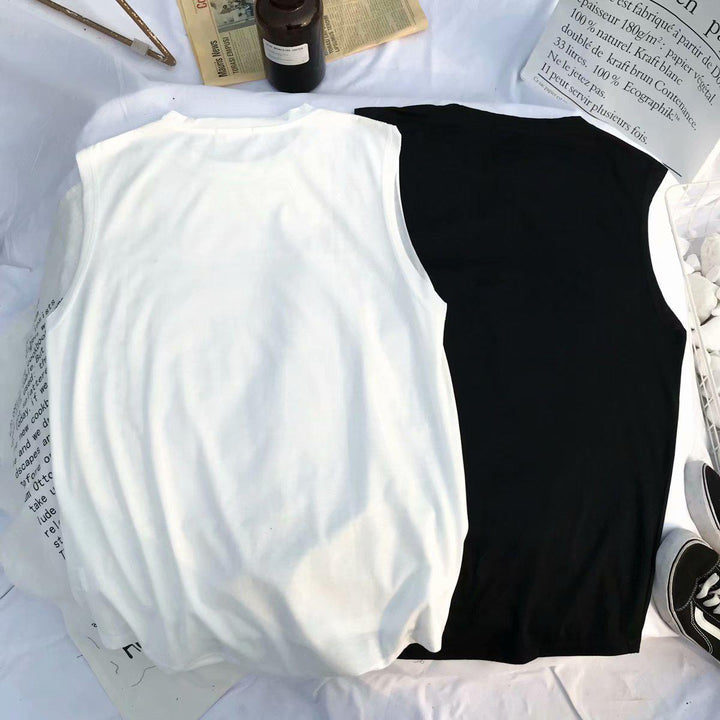 Comic Sleeveless T-Shirt