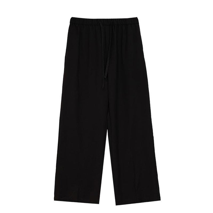 Drawstring Wide Leg Pants