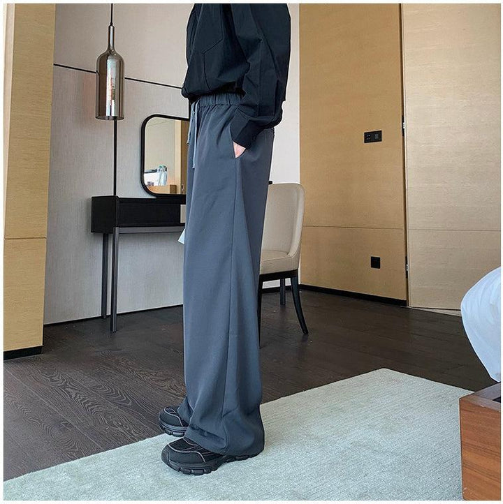 Drawstring Wide Leg Pants