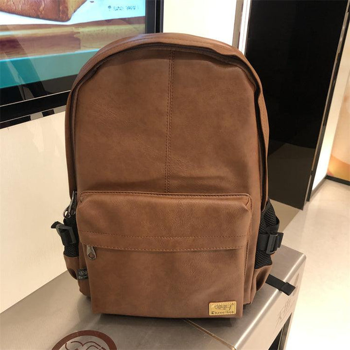 Faux Leather Backpack