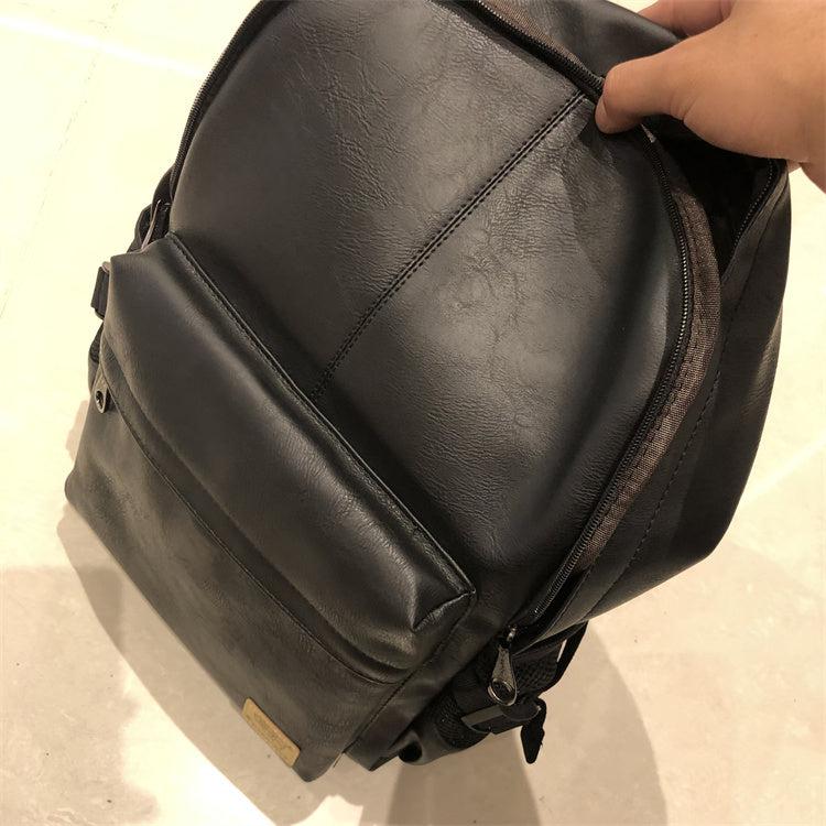 Faux Leather Backpack