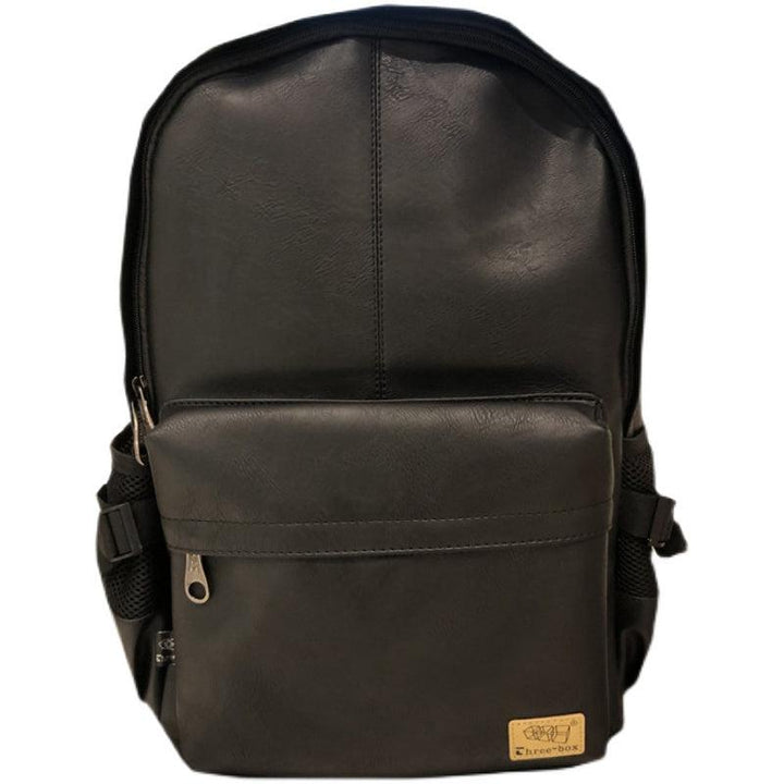 Faux Leather Backpack