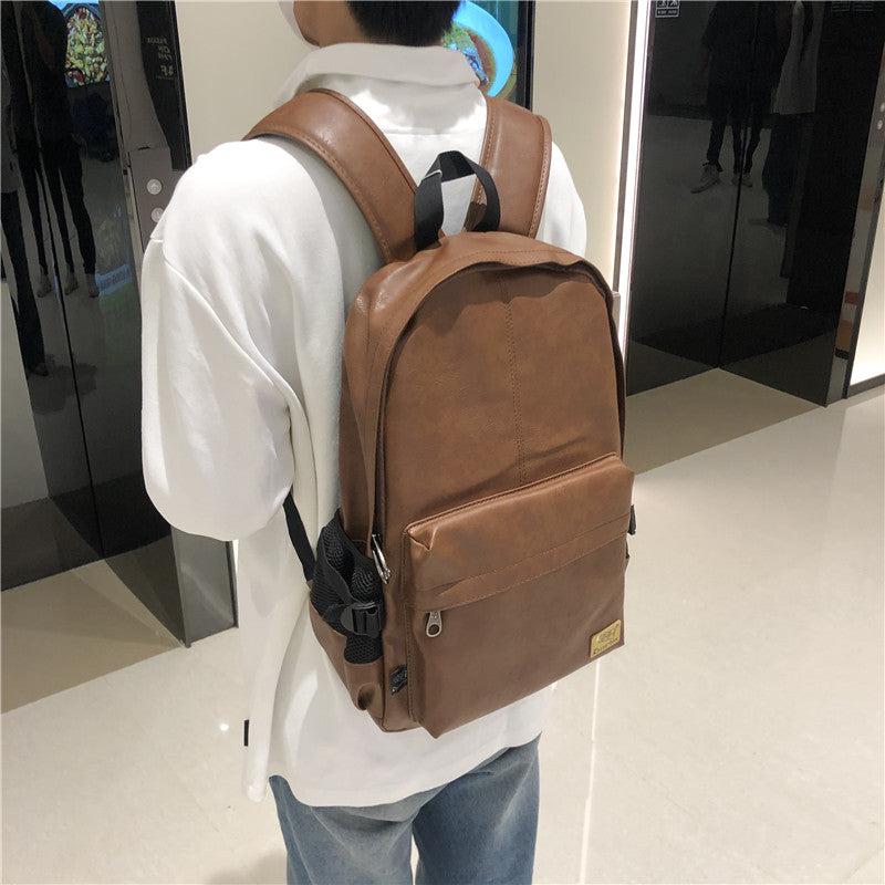 Faux Leather Backpack