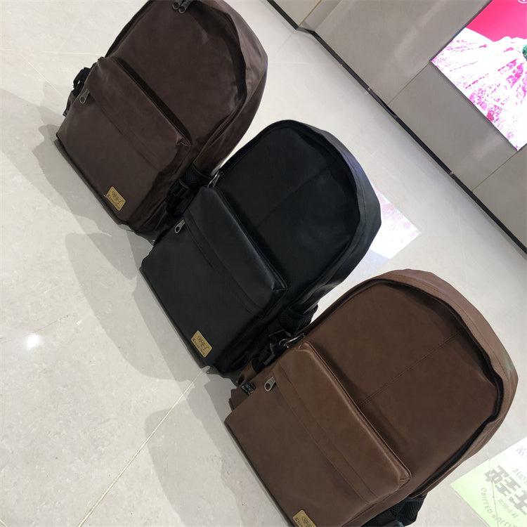 Faux Leather Backpack