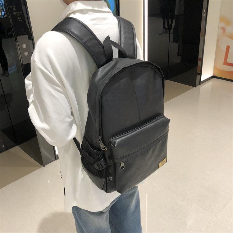 Faux Leather Backpack