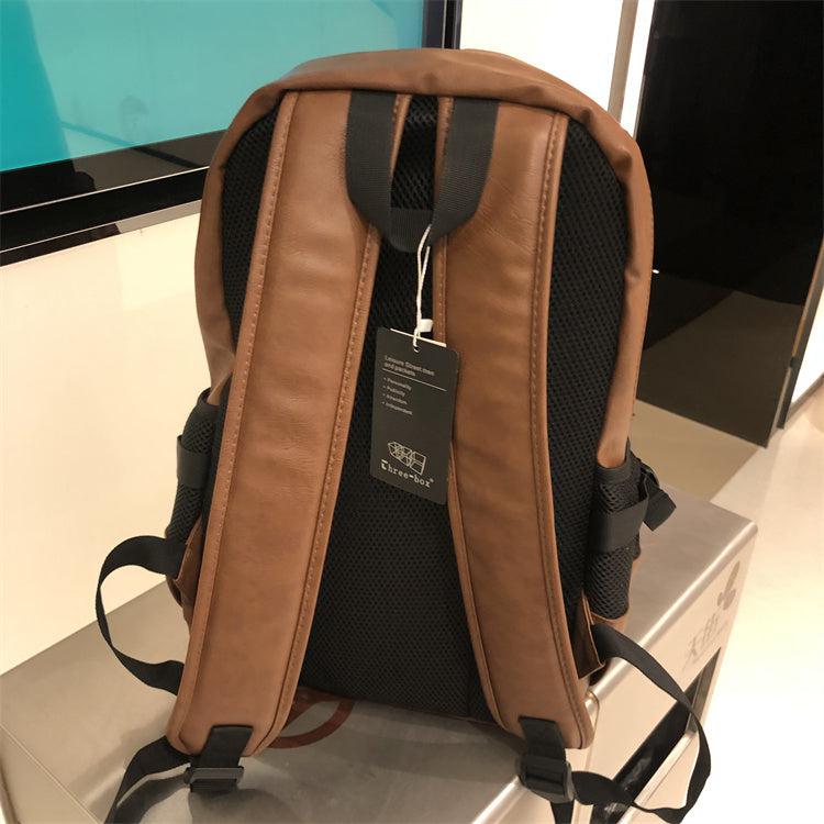Faux Leather Backpack