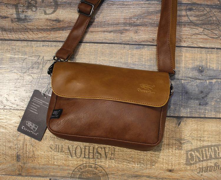 Faux Leather Crossbody Bag