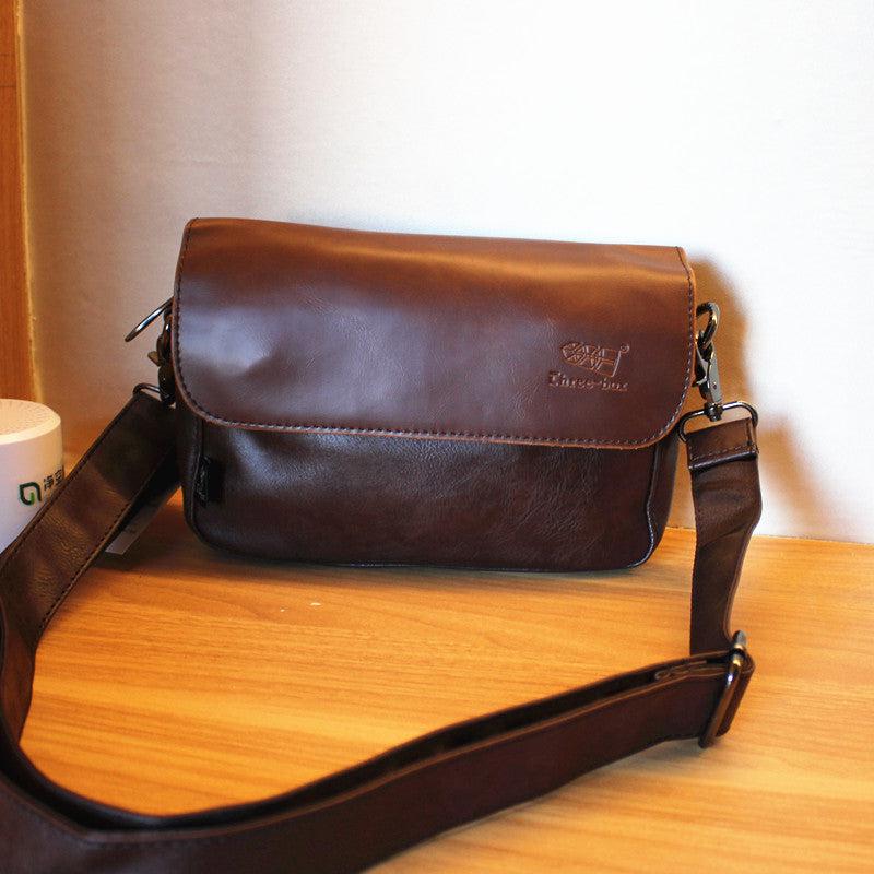 Faux Leather Crossbody Bag