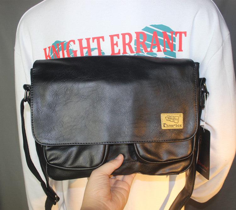 Faux Leather Travel Bag