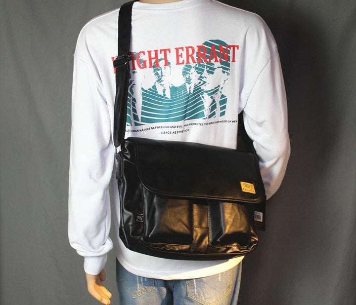 Faux Leather Travel Bag