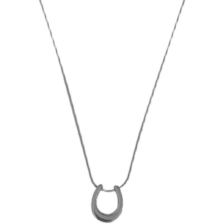 Geometric U-Shaped Necklace
