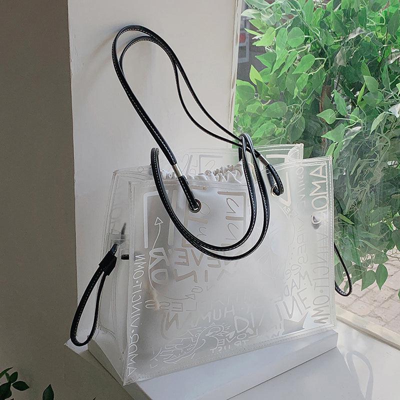 Graffiti Pvc Tote Bag